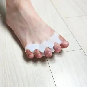 TOO 실리콘 발가락링 다섯발가락 분리기 벌리기 발가락링 발가락분리기 다섯발가락링
