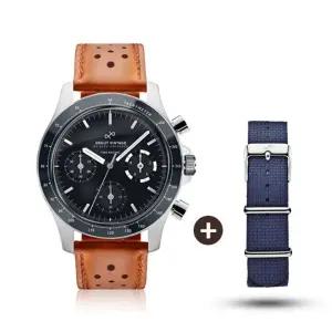 AV86 스코브 안데르센 시계 가죽 1960 BL미드나잇블루