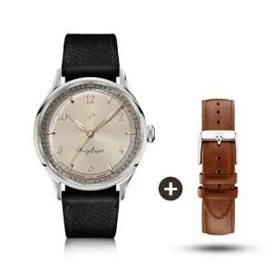 AV86 스코브 안데르센 시계 가죽 1968 QSH 샴페인