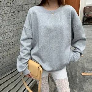 G126943 심플 오버핏 무지맨투맨 티셔츠 빅사이즈