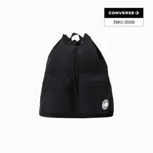 [컨버스] 공식판매처 / 남녀공용 컨버스 드로스트링 백팩 블랙_UA5748-023