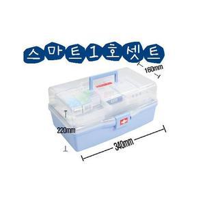 일진 구급함 스마트 1호 세트(약340 x 210 x160) 1개 (내용유) 일진 스마트 구급함