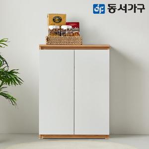 [동서가구] 화이트오크 600양문수납장 DF636186