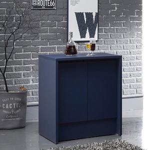 [모던탑21]샤인-600 홈바 형 아일랜드식탁 [네이비]