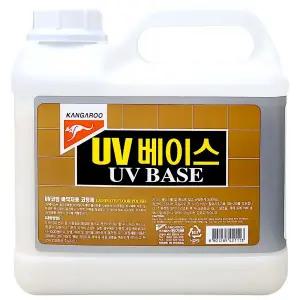 UV베이스 바닥 광택제 강화 마루 원목 광택 왁스 3.75L 강마루 목재 우드 코팅제