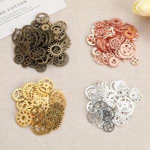 DIY 수공예 톱니바퀴 모형 전기도금 톱니장식_100g