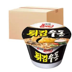 농심 튀김우동 큰사발면 111g 16개 / 컵라면