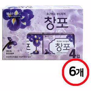 크리오 동산 창포비누(세안비누) 100g 4입 x 6개(총24입)