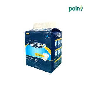 안심 포인트 겉기저귀 대형 1팩10매입 최근제조 600cc