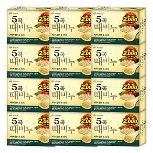 무궁화 5곡 때비누 90g X 12개