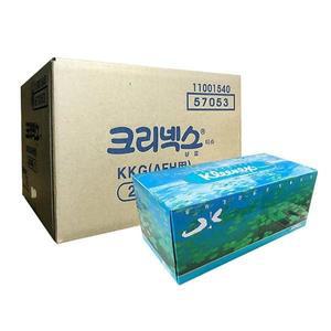 유한킴벌리 크리넥스 각티슈 200매 9각 1박스 57053