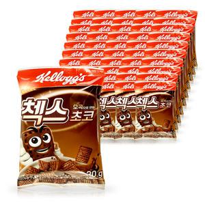 농심 켈로그 첵스초코 30g x 50개 / 곡물 씨리얼/식사대용