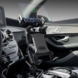 ARKON 아콘 FWCTR323 차량용 컵홀더 태블릿 Z폴드 Z플립 듀얼 스마트폰거치대 갤럭시 아이폰 휴대폰 거치대
