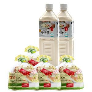 [참살이 패키지] 참살이 국산 콩국물 2개 + 스프담은콩나물 4개