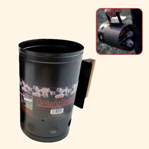 차콜스타터 숯불착화기 바베큐점화통 캠핑 원형 이동식