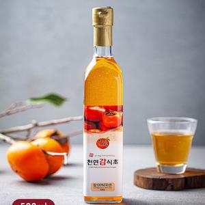 감식초 500ml 2병 항아리3년 자연 발효 감익는마을 천연식초