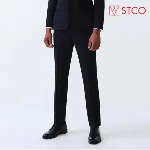 [하프클럽/에스티코]STCO 4WAY 스트레치 수트팬츠 네이비 (슬림핏) SSLUZ02