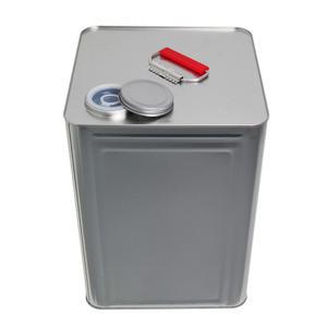 사각 18리터 철제 용기 말통 철캔 페인트캔 공캔 틴케이스 잡관 국내 제조 18L