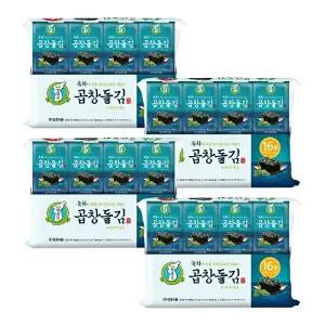 [지도표성경][지도표성경][성경김본사] 녹차곱창돌김 4g 16봉 x 4개 (총 64봉)