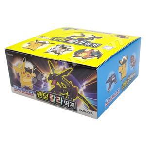포켓몬스터 고무딱지 랜덤 칼라딱지 1갑(30개)