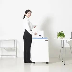 국산 대형 스틸 저소음 꽃가루 문서세단기 HK-250M A4 15매 60L 3x30mm DIN66399 P-4 분리형 박스 파지함
