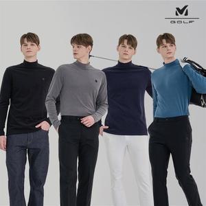 (단품)24FW 밀레골프 모크넥 1종 남성