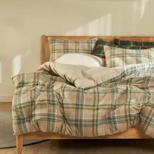 아트박스 이노르노 빈티지 체크 마이크로워싱 침구 차렵이불 SS