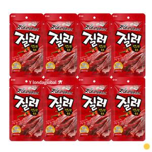 질러 육포 크레이지핫 매운 안주 간식 추천 30g 8개