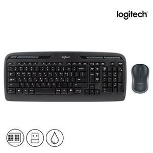 로지텍 코리아 정품 MK330r 무선 콤보 키보드 마우스 세트 한글 자판 수신기 포함