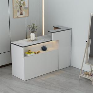 카운터 테이블 가게 인포 프론트 책상 미니 미용실