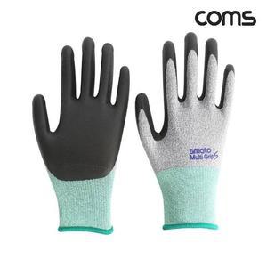 Coms SMATO 스마토 멀티그립S 녹색M 코팅장갑 (WFFON3V)