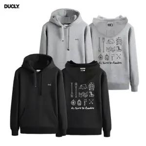 [듀클라이] 프리미엄 후드티셔츠 DUP-H1007 기모선택