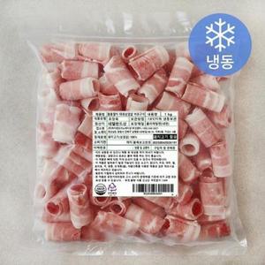 돌돌말이 대패삼겹살 바로구이 (냉동), 1kg, 1개 one option