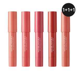 네이처리퍼블릭 1+1+1 바이플라워 에코 크레용 립벨벳