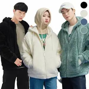 [체이스컬트] 공용 OVER-FIT 데일리 퍼 HOOD 집업 JUMPER/4Color