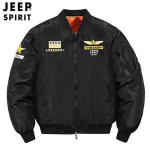 JEEP 남자 바람막이 봄 가을 항공점퍼 웰론 패딩 누빔자켓
