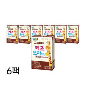 정식품 그린비아 키즈모아 초코 150ml 6팩