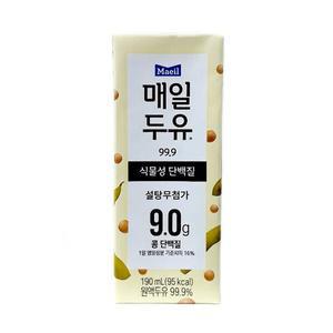 매일두유 99.9 190mlx12팩.