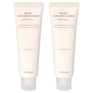 휘게 릴리프 모이스처 선크림 50ml 2개