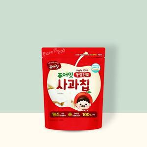 동결건조 사과칩 아이과자 과일100 간식