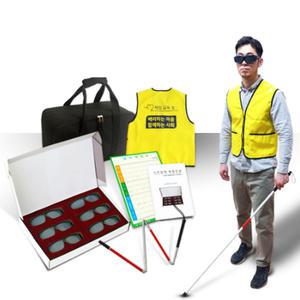 명문 시각장애 체험 안경 6Set my-Luz002 장애인식개선교육 체험교육