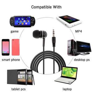 [누리SOUND]단일 측면 이어폰 모노 버드 귀 소음 차단 헤드폰 3.5mm 플러그 안드로이드 폰 MP3 플레이어 용