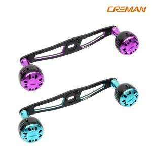 크레만 더블핸들 D2 115mm 양축핸들 알루미늄 타입 베이트릴 튜닝핸들