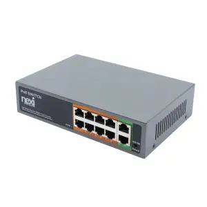 넥시 POE스위치허브 NX-POE108EX20 8+2포트 (NX661) 96W