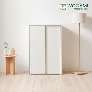 [신세계라이브쇼핑][착불] 우아미가구 모노 마시 다용도 거실 슬라이딩 수납장 1단