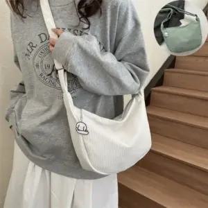 골지 심플 캐주얼 캐주얼 크로스 필수템 (WFI1KJ9)