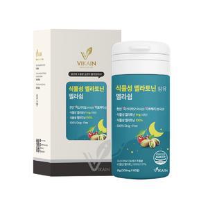 비카인 식물성 멜라토닌 함유 멜라쉼 피스타치오 타트체리 천연 수면보조제 60정