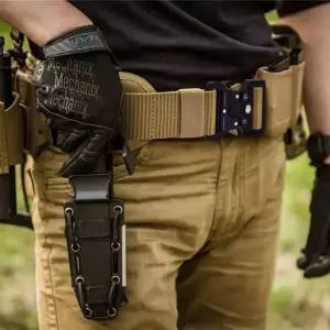 튼튼한 등산 전술 허리벨트 아웃도어 메탈스냅 허리띠 남성벨트 여성벨트 체인멜트 남자정장벨트