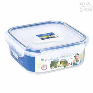 2ndok 정사각 1.1L 김치통 밀폐용기 보관용기 플라스틱통