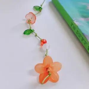 끈갈피 비즈 책갈피 DIY 만들기 키트 네잎클로버 은방울꽃 능소화 북마크 북마커